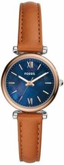 Часы наручные женские FOSSIL ES4701 кварцевые, кожаный ремешок, США