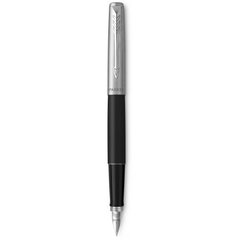 Ручка перьевая Parker JOTTER 17 Bond Street Black CT FP F 16 211 из нержавеющей стали, отделка хромом