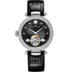 Часы наручные женскиеClaude Bernard 85023 3P NPN с автоподзаводом и кристаллами Swarovski