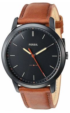Часы наручные мужские FOSSIL FS5305 кварцевые, ремешок из кожи, США
