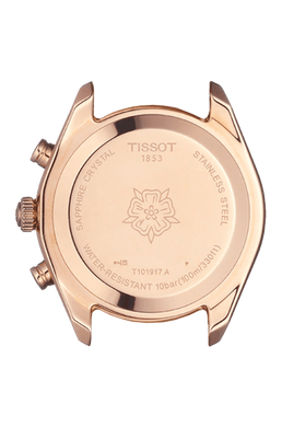 Часы наручные женские с бриллиантами Tissot PR 100 SPORT CHIC CHRONOGRAPH T101.917.33.116.00