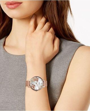 Часы наручные женские FOSSIL ES4534 кварцевые, "миланский" браслет, США