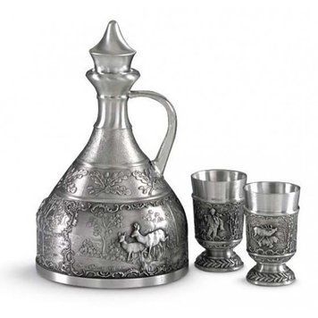 72554 Artina Schnaps Set 3 pcs &bdquo;Jennerwein&ldquo; 19 cm