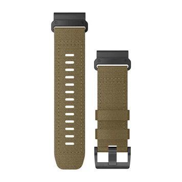 Тканевый ремешок Garmin QuickFit 26 для Tactix, Fenix 5X/6X/7X, Quatix, D2, Foretrex, Descent, тактический бежевый