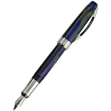 Ручка пір'яна Visconti 48243A10FP Rembrandt Purple Steel FP