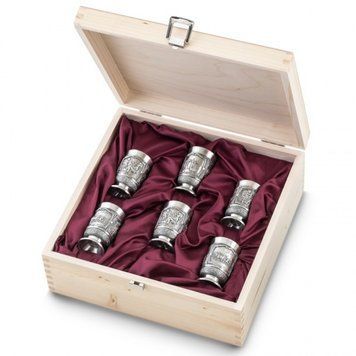 Набор из 6-ти рюмок 10420 Artina 6 Shot Glasses &bdquo;Gambrinus&ldquo; 6 cm