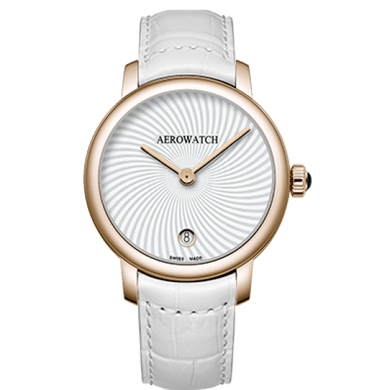 Часы наручные женские Aerowatch 42938 RO19 кварцевые с отображением даты, дизайнерские