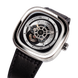 Часы наручные мужские SEVENFRIDAY SF-P1B/01 с автоподзаводом, Швейцария (оформлены в стиле зубчатого колеса) 5