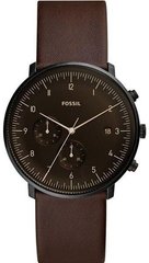 Часы наручные мужские FOSSIL FS5485 кварцевые, ремешок из кожи, США