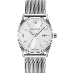 Часы наручные мужские Hanowa 16-3066.7.04.001 кварцевые, "миланский" браслет, Швейцария