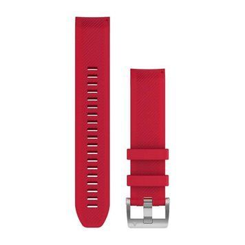 Ремешок Garmin QuickFit 22 для смарт-часов MARQ, красный силиконовый