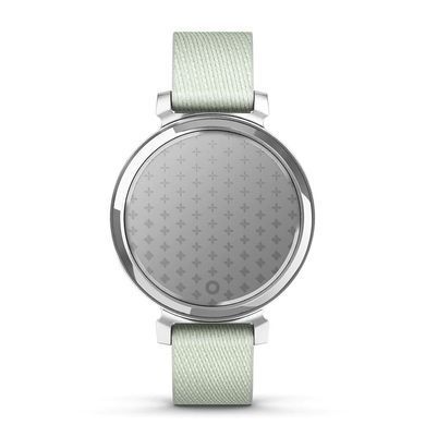Смарт-годинник Garmin Lily 2 Classic сріблястий з нейлоновим ремінцем сіро-шавлієвого кольору