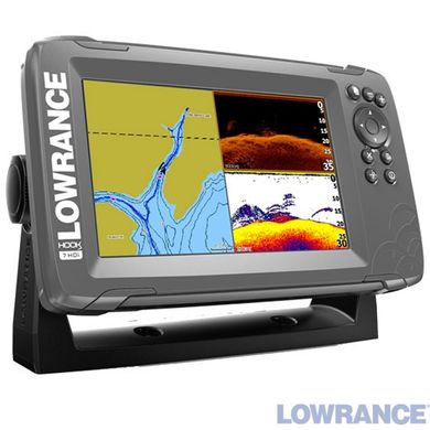 GPS-навігатор з датчиком ехолота Lowrance HOOK2 7 TripleShot