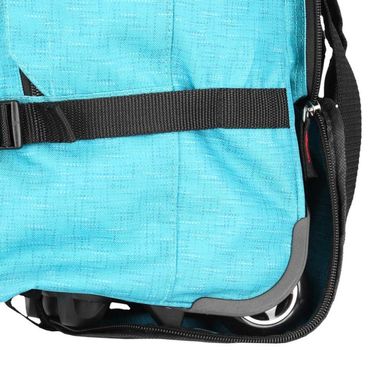Рюкзак на колесах Travelite BASICS/Turquoise Print TL096351-23