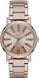 Часы наручные женские DKNY NY2418 кварцевые, на браслете, цвет розового золота, США 1
