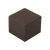 Футляр для ювелірних прикрас преміум квадрат коричневий