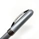 Ручка пір'яна Visconti 48209DA10BKF Rembrandt Grey Steel FP 7