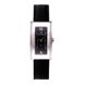 Часы наручные женские Korloff GK39 кварцевые, 104 бриллианта, черный ремешок из кожи аллигатора 1