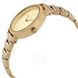 Часы наручные женские DKNY NY2636 кварцевые на браслете, цвет желтого золота, США 3