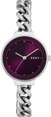 Часы наручные женские DKNY NY2836 кварцевые, браслет-цепочка, серебристые, США