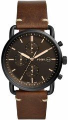 Часы наручные мужские FOSSIL FS5403 кварцевые, ремешок из кожи, США