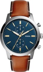 Часы наручные мужские FOSSIL FS5279 кварцевые, ремешок из кожи, США