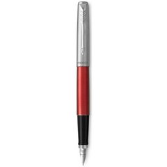 Ручка перьевая Parker JOTTER 17 Kensington Red CT FP M 16 412 из нержавеющей стали, отделка хромом