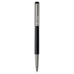 Ручка ролер Parker Vector Premium Satin Black SS Chiselled RB 04 022B