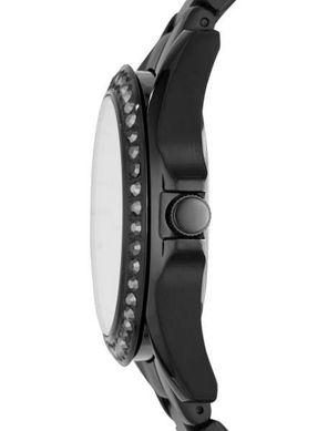 Часы наручные женские FOSSIL ES4519 кварцевые, на браслете, черные, США