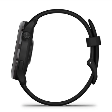 Смарт-часы Garmin Vivoactive 6 сланцевого цвета с черным ремешком