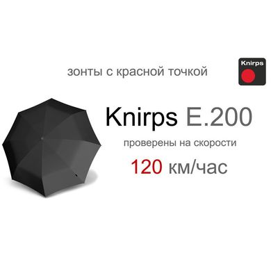 Парасолька Knirps E. 200 Black Kn95 1200 1001