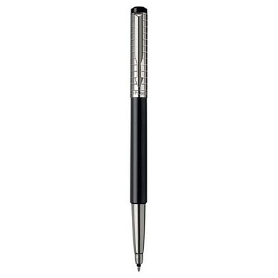 Ручка роллер Parker Vector Premium Satin Black SS Chiselled RB 04 022B