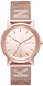 Часы наручные женские DKNY NY2622 кварцевые, "миланский" браслет, цвет розового золота, США 1