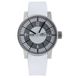 Швейцарские часы наручные мужские FORTIS 623.10.37 Si.02 на белом каучуковом ремешке, механика/автоподзавод 1