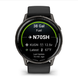 Смарт-часы Garmin D2 Air X15 сланцевые с черным силиконовым ремешком