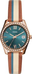 Часы наручные женские FOSSIL ES4593 кварцевые, ремешок из кожи, США