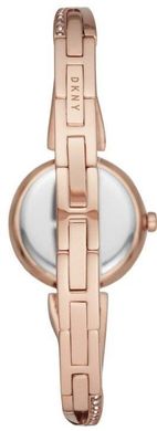 Часы наручные женские DKNY NY2831 кварцевые, с фианитами, цвет розового золота, США