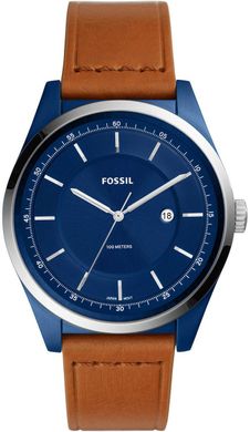 Часы наручные мужские FOSSIL FS5422 кварцевые, ремешок из кожи, США