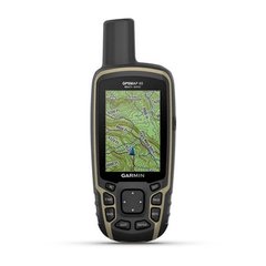 Туристичний GPS-навігатор Garmin GPSMAP 65 з картами TopoActive Європи і датчиками ABC