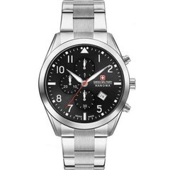Часы наручные мужские Swiss Military-Hanowa 06-5316.04.007 кварцевые, на стальном браслете, Швейцария