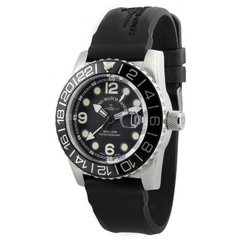 Часы наручные мужские Zeno-Watch Basel 6349Q-GMT-a1, Airplane Diver Quartz GMT Points