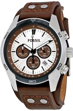 Часы наручные мужские FOSSIL CH2565 кварцевые, ремешок из кожи, США