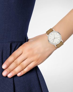 Часы наручные женские DKNY NY2339 кварцевые, кожаный ремешок, США