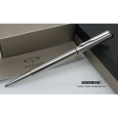 Ручка роллер Parker Vector Stainless Steel RB 03 222