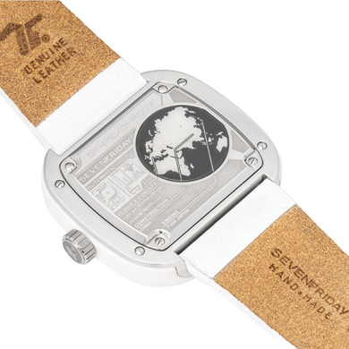 Часы наручные женские SEVENFRIDAY SF-P1C/01 с автоподзаводом, Швейцария (дизайн в стиле винтажного кабриолета)