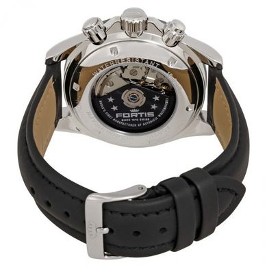 Швейцарские часы наручные мужские FORTIS 401.26.37 LF.10, механический хронограф с тахиметрической шкалой