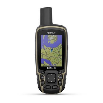 Туристичний GPS-навігатор Garmin GPSMAP 65 з картами TopoActive Європи і датчиками ABC