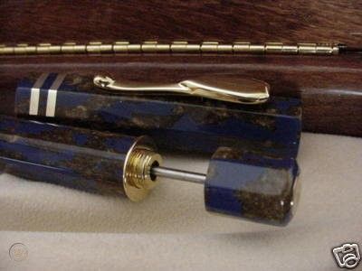 Ручка пір'яна Visconti 25517A20M Augusta blu ST M l.e.