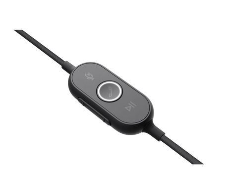 Комплект з гарнітури і веб-камери Logitech Wired Personal Video Collaboration Teams Kit - GRAPHITE - USB