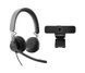 Комплект з гарнітури і веб-камери Logitech Wired Personal Video Collaboration Teams Kit - GRAPHITE - USB